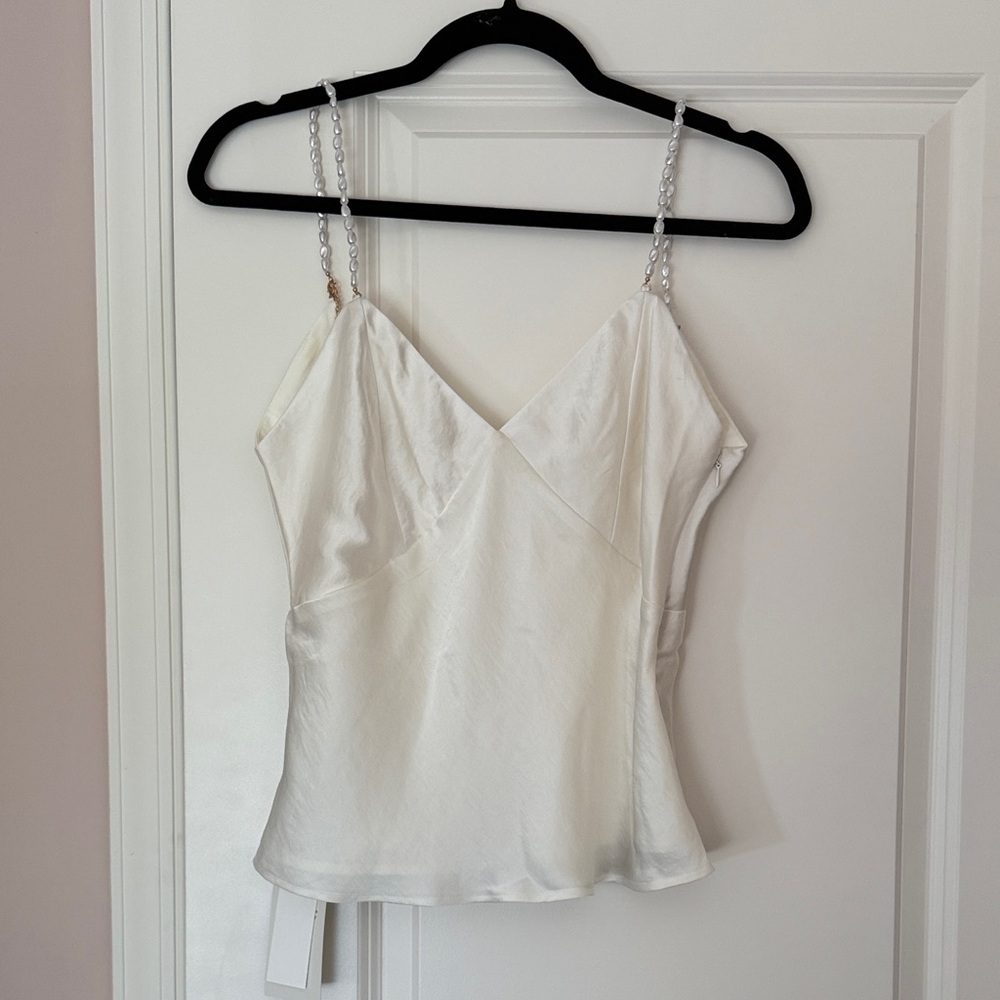 Abercrombie & Fitch White Camisole Top